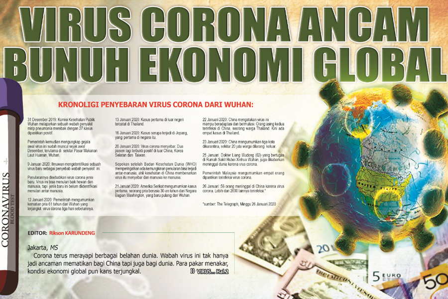 VIRUS CORONA ANCAM BUNUH EKONOMI GLOBAL